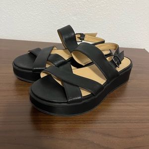 Naturalizer Black Sandals